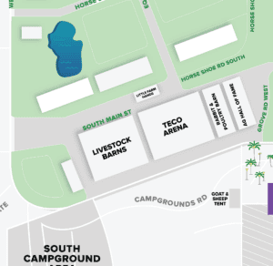 Fairgrounds Map - Agriculture
