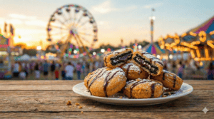 Fried Oreo Eating Contest