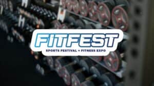 Fitness equipment at Florida State Fairgrounds.