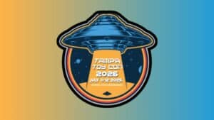 UFO-themed Tampa Toy Con 2026 logo at Florida Stat.